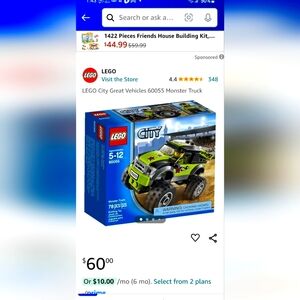 LEGO City Monster Truck #60055